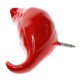 thumbnail image 5 of 3D Pared Moderna Resina Decorativa Pájaro Bolsa Ropa Toalla Percha - , Rojo, Dorado, Dorado Pequeño Lado Izquierdo Red Big Soledad Ganchos de pared de silicona para pájaros, 5 of 8