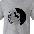 thumbnail image 4 of Inktastic Rock Climbing Silhouette Youth T-Shirt, 4 of 5