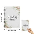 thumbnail image 3 of Fdelink Wedding Checklist Planner Book,Your Perfect Day Wedding Planner for Bride Wedding Planning Book and Organizer Bridal Wedding Planner Book & with Wedding Countdown Calendar,1*Book, 3 of 7
