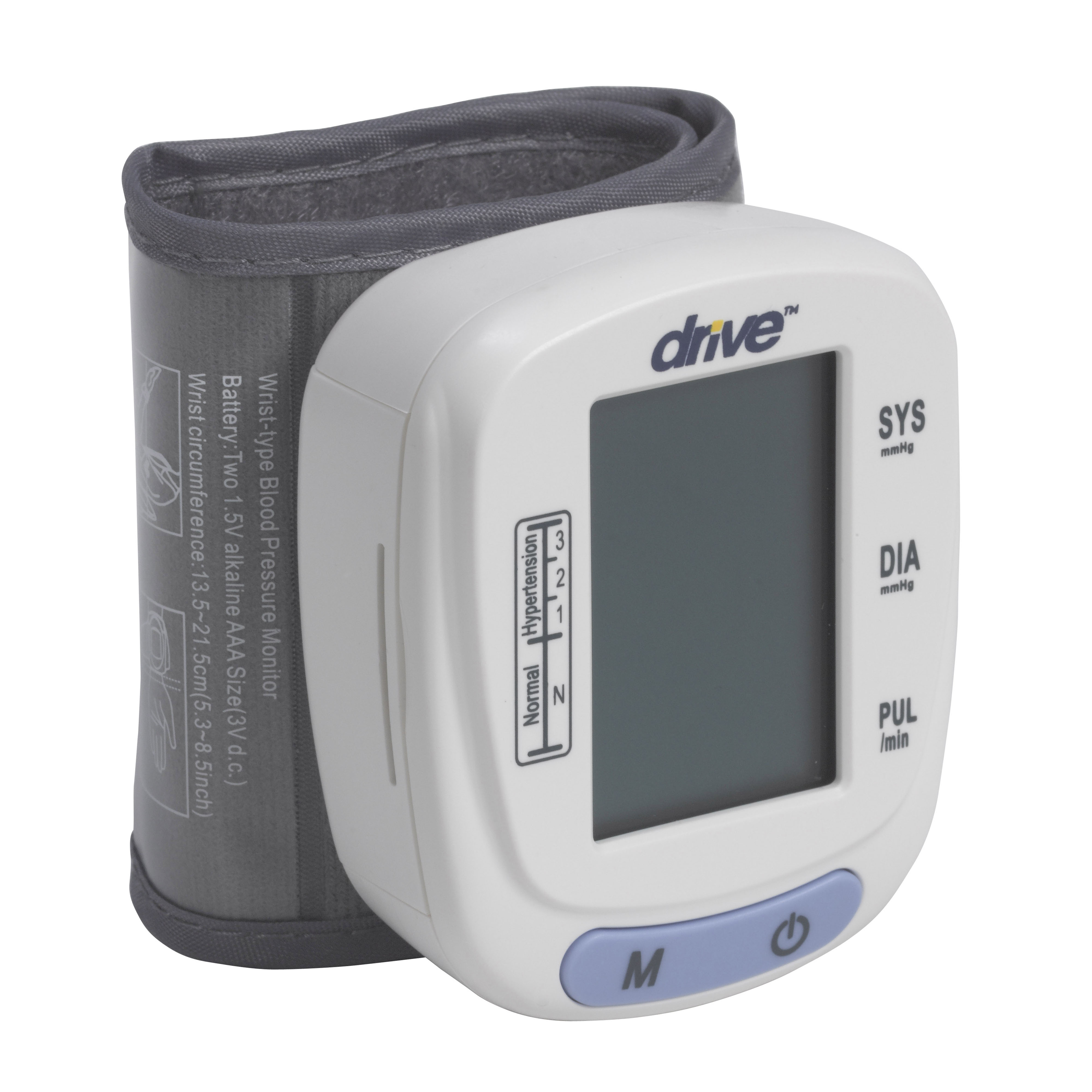 Drive Medical Automatic Blood Pressure Monitor, Wrist Model - image 2 of 7