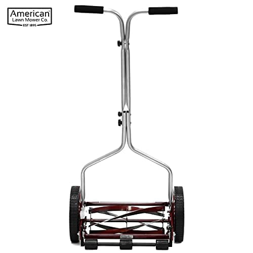 American Lawn Mower 1304-14 Economy Push Reel Mower with T-Style Handle and Heat Treated Blades
