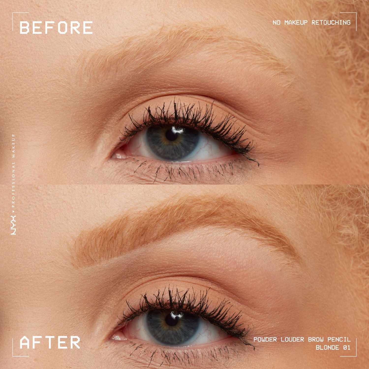 NYX Professional Makeup crayon pour sourcils Powder Louder