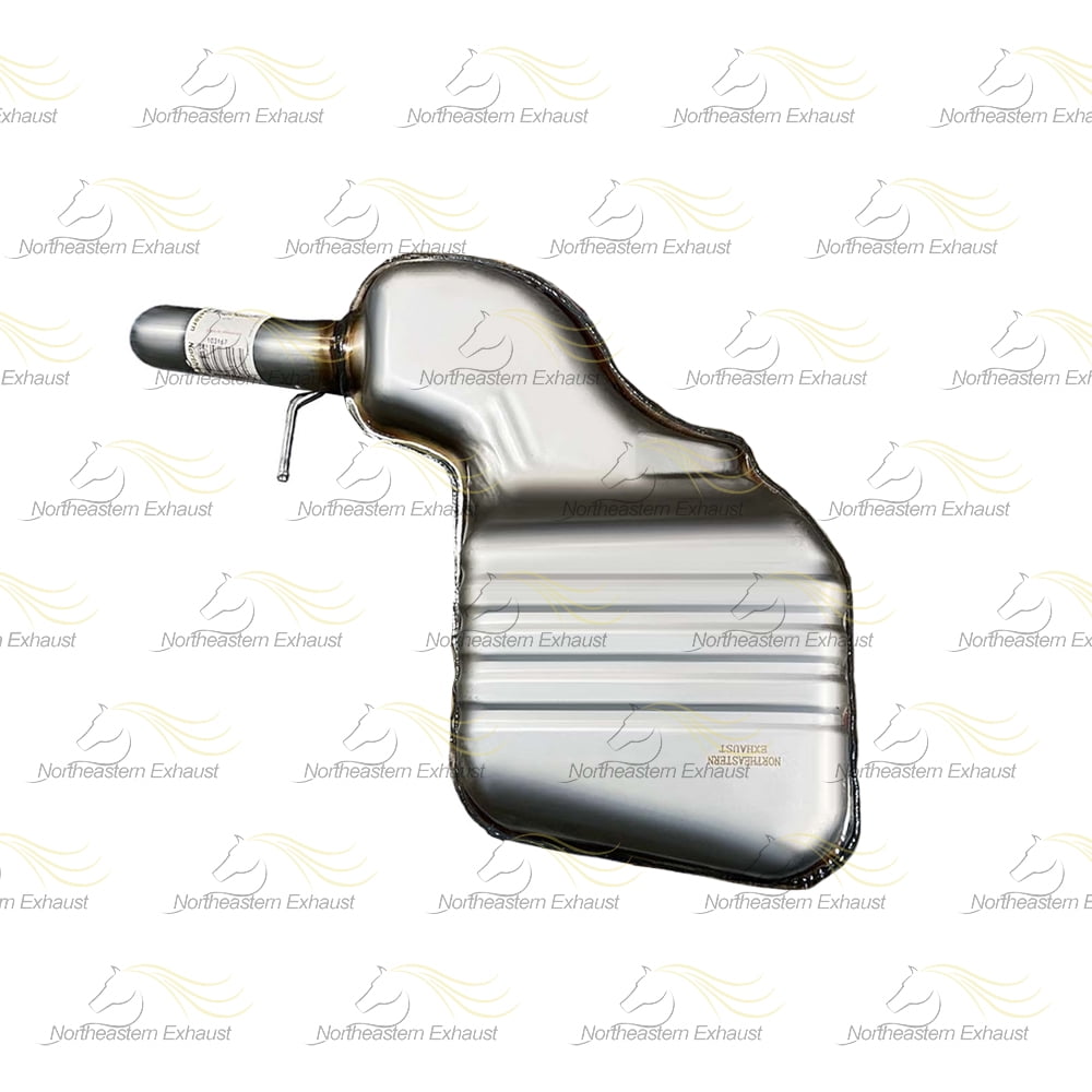Northeastern Exhaust Resonator Pipe & Muffler Fits 2001-2009 Volvo S60 Turbo - Direct Fit | Stainless Steel