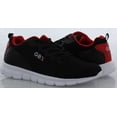 thumbnail image 6 of GBX Strike Casual Fashion & Athletic Mesh Running Sneakers for Men Black/Red Size 8.5, 6 of 6