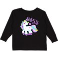 thumbnail image 3 of Inktastic Big Sis unicorn Girls Long Sleeve Toddler T-Shirt, 3 of 5
