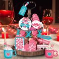 thumbnail image 4 of Valentines Day Tiered Tray Decor Set Pink Farmhouse Wooden Signs Gnome Heart Truck Plaque Rustic Coquette Home Table Decorations Coffee Bar Shelf Mantel Decor, Approx 3.3-5.7 Inch, 4 of 9