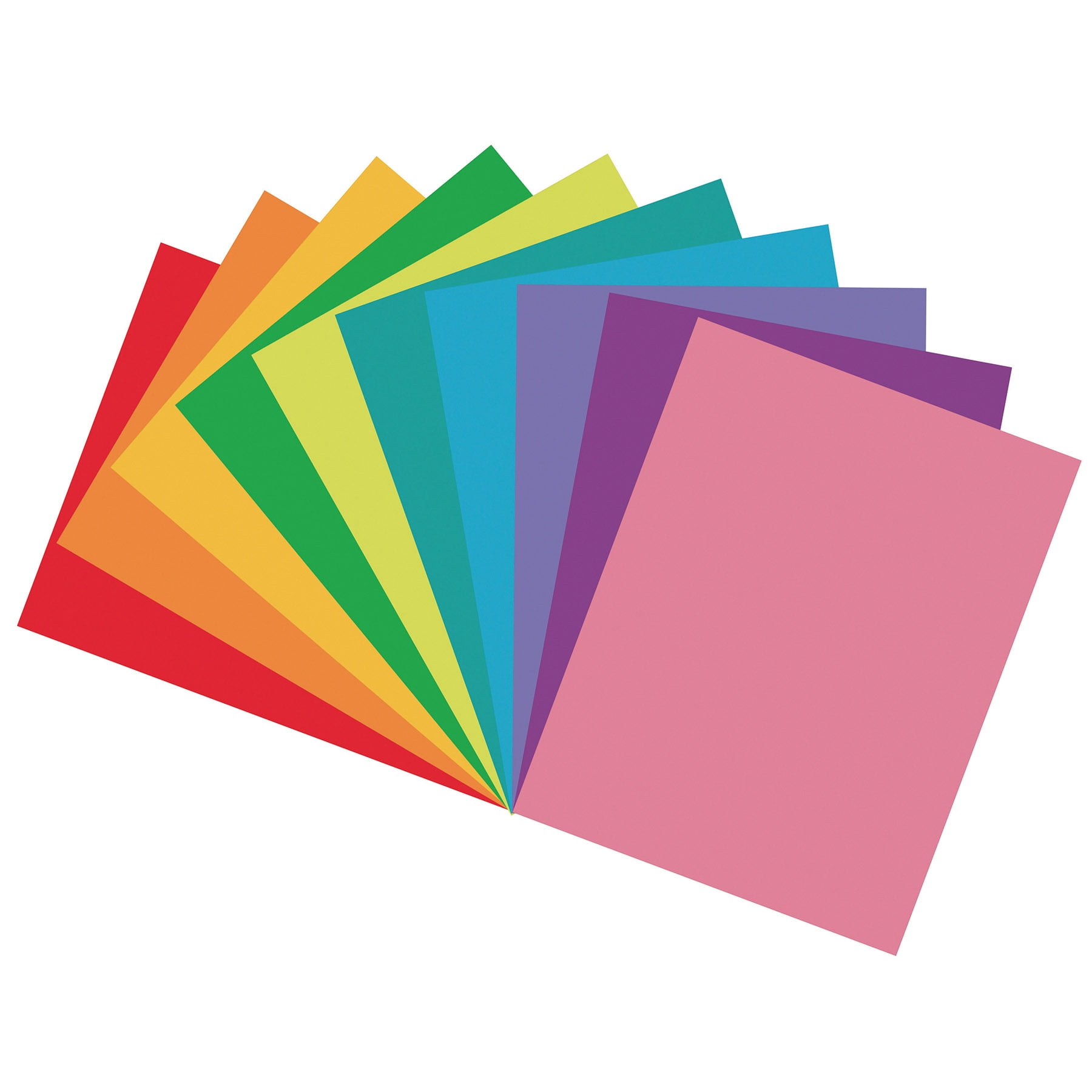 Tru-Ray Construction Paper, Heavyweight, 10 Vibrant Colors, 9" x 12", 150 Sheets Per Pack, 5 Packs