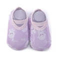 thumbnail image 4 of Siilsaa Unisex Baby Boys Girls High Top Sneaker Toddler Shoes Cartoon Soft Soled Non Slip Socks Baby Floor Shoes Socks Summer Floor Socks Baby Boys Girls Slippers Purple,18-24 Months, 4 of 5
