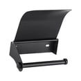 thumbnail image 1 of Porte-rouleau de Papier Toilette Noir en Acier Inoxydable Accessoires de Distributeur de Mouchoirs, 1 of 9