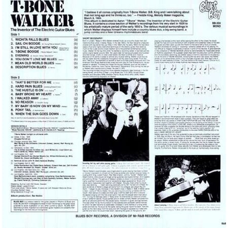 T-Bone Walker - Inventor of the Blues Guitar - Music & Performance - Vinyl