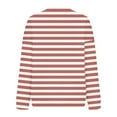 thumbnail image 5 of cfhntfmh Striped Oversized Sweatshirt for Women Color Block Long Sleeve Pullover Casual Loose Crew Neck Fall Fashion Outfits, 5 of 5