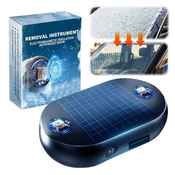 Anti-Freeze Electromagnetic Car Snow Removal Device, 2026 New Antifreeze Snow Removal Instrument, Defroster for Car Windshield Antifreeze Device