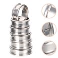 thumbnail image 4 of 18Pack Engraving Ready Stainless Steel Rings for Jewelry and DIY Projects, 4 of 8