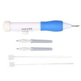 thumbnail image 1 of Punch Needle Embroidery Pen Set Three Dimensional Design ABS Plastic DIY Knitting Sewing Tool, 1 of 8