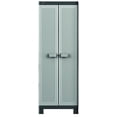 thumbnail image 5 of HART Tall Cabinet, Resin Storage and Organization, Black with Gray Doors, 5 of 6