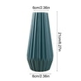 thumbnail image 3 of JeashCHAT Plastic Vase Unbreakable 8.3 inch Lightweight Flower Vase for Home Decor, Modern Small Vase for Flower Arrangement Living Room Dining Table Centerpiece, 3 of 6