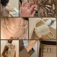 thumbnail image 4 of QualitChoice Perles en Résine pour Artisanat Kit Facile avec 4 Tailles Différentes Kit de Perles Large Application beige, 4 of 6