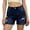 Navy, variant on Shorts Womens High Waisted Summer Casual Stretchy Denim Hot Short with Pockets Dark Blue XL