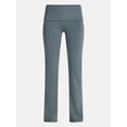 thumbnail image 6 of Athletic Works Women's ButterCore Flare Leggings with Fold Over Waist, 31" Inseam, Sizes XS-XXL, 6 of 7