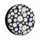 thumbnail image 1 of Balery Daisy Floral Cubiertas para Neumáticos - Protector Resistente para Neumáticos de Camioneta, SUV, Remolque, Camper y RV-15 inch, 1 of 6