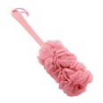 thumbnail image 1 of Daily Mix Store Long Handle Bath Brush with Hanging Rope Exfoliating Body Scrubber Back Shower Loofah for Deep Cleaning Spa and Home Use Gentle Skin Care Bamboo Wooden Handle, 1 of 9