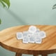 thumbnail image 5 of 10 dados de seis cas, dados cuadrados acrílicos D6 de 16 mm pa enseñanza matemáticas, bloques de construcción, Yotijar Dados de juego de mesa, 5 of 10