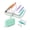Green-7Day, variant on 14 Day Zipper Pouches Organizer Travel Medicine Weekly Vitamin Medication Reusable Portable Large Holder Daily Container Waterproof Pill Pouch Set-14Pcs Bags Inside, Zipper Pill Case with