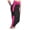 Pink, variant on Qiopertar Women's High Waist Yoga Capris with Side Pockets Stretchy Workout Cropped Leggings Casual Sport Fitness Pants, Blue 3XL