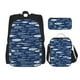 thumbnail image 1 of Balery Ornamental Fish Mochila Escolar 3 en 1 para Niños - Mochila Resistente con Lonchera Térmica y Estuche - Mochila Escolar para Niños y Niñas, 1 of 7