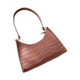 thumbnail image 2 of SeekLGT Small Purse Shoulder Bags for Women Retro PU Crocodile Texture Underarm Bag Compact Zipper Handbag Fashion Shoulder Purse Mini Clutch Bag for Daily Casual, 1 pc, 2 of 6