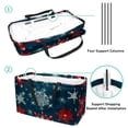 thumbnail image 4 of Snowflake Large Capacity Reusable Foldable Oxford Cloth Storage Bins: Versatile Shopping, Laundry, and Storage Solution, 4 of 7