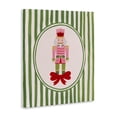 thumbnail image 3 of Stupell Industries Nutcracker with Ribbon Stripes Canvas Wall Art, design by Courtney Haley, 20 x 16, 3 of 7