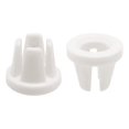 thumbnail image 2 of AMLESO Auxiliary Sewing Spool Cap Replacement Sewing Part Plastic White Heavy Duty 2Pcs, 2 of 8