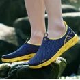 thumbnail image 6 of Men Mesh Water Shoes Slip On Casual Walking Outdoor Flats Sneakers Breathable, 6 of 7