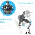 thumbnail image 4 of Macally Car Cup Holder Phone Mount [Upgraded], Adjustable Gooseneck Cell Phone Holder Car Mount - Easy Cup Phone Holder Clamp in Vehicle - Cupholder Compatible All iPhone Android Smartphone MCUPMP, 4 of 7