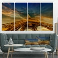 thumbnail image 1 of Dramatic Sky above Paris Paris Eiffel Towerin Paris - Cityscape Canvas Print, 1 of 3