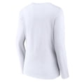 thumbnail image 3 of Women's White Cincinnati Reds Team Lockup Long Sleeve V-Neck T-Shirt, 3 of 3