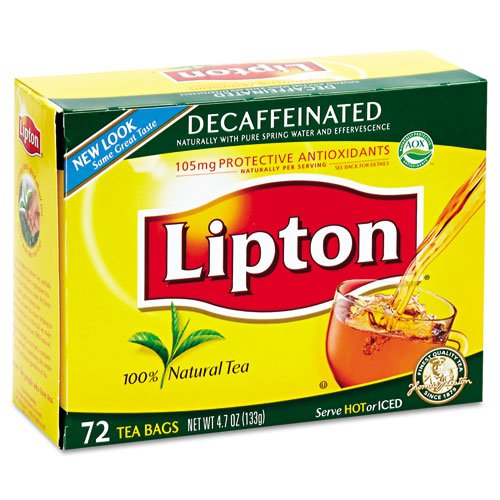 Tea Bags, Decaffeinated, 72/box