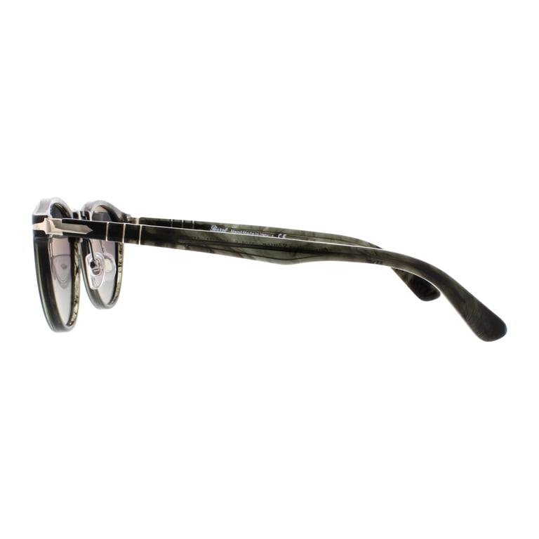 PERSOL Sunglasses PO3108S 102071 Striped Grey 47MM - Walmart.com