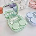 Contact Lens Case Sanrio Hello Kitty Pupil Companion Box With Mirror