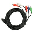 thumbnail image 4 of 10 Pin AV DIN Cable, Replacement Plug And Play Red Green Blue And Red White 10 Pin DIN To 5  Cable  For Projectors For Monitors, 4 of 8