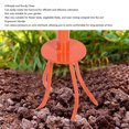 thumbnail image 4 of Ccdes Motoculteur à Main Griffe de Jardin, Opération Manuelle Robuste Multi-Usage pour Parterre de Fleurs, 4 of 7