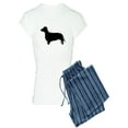 thumbnail image 1 of CafePress - Dachshund Silhouette - Women's Light Pajamas, 1 of 1