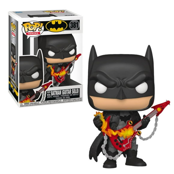 Funko Pop Heroes: DC Dark Knights - Death Metal Batman con Guitarra Exclusivo Funko Funko Figura Coleccionable