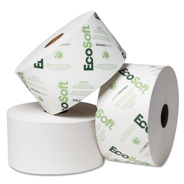 Tork Universal High Capacity Toilet Paperl w/OptiCore, 2-Ply, 3.75 x 4, 2000/Rl, 12/CT -SCA160090 - 1