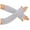 Light Gray, variant on Women Soft Comfy Half Sleeve Gloves Stylish Solid Color Winter Warm Warm Half Finger Gloves