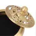 thumbnail image 2 of Incense Burner Brass Exquisite Retro Antique Style Easy Cleaning Incense Burner Holder for Desktop Decoration, 2 of 3