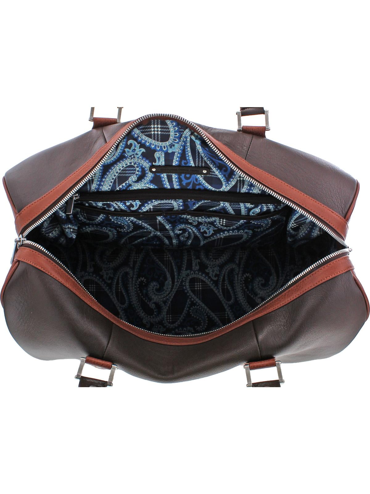 robert graham siran leather duffle bag