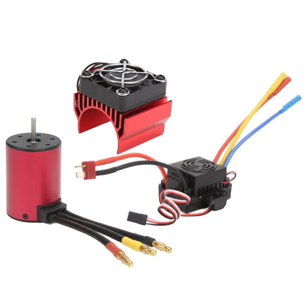 Motor Brushless 3650 4300KV + ESC 60A BEC – Para Coche RC 1/10 Axial, HSP, SCX10