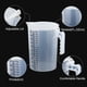 thumbnail image 3 of Vaso graduado Uxcell, 5000ml, taza medidora de líquido de plástico PP, graduaciones negras en ambos lados, 3 of 5